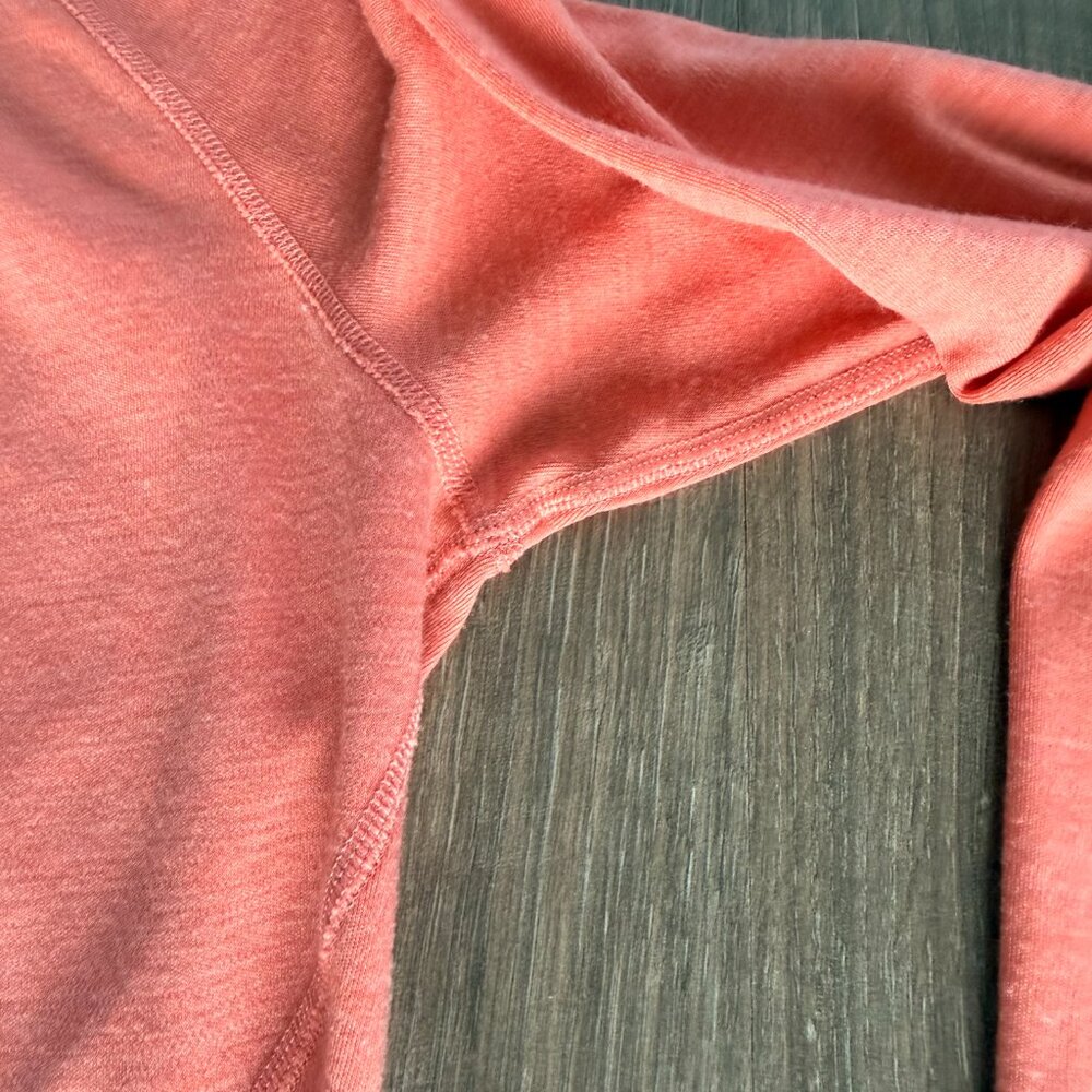 Smartwool Merino Base Layer 1/4 Zip - Orange / Size Large - Picture 7 of 10